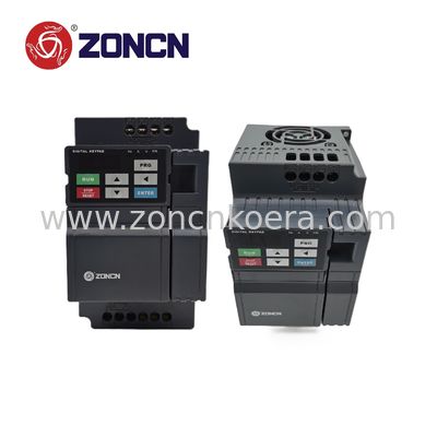 220v Üç Fazlı Değişken Frekans Değiştiricisi 1hp 2hp 3hp 5hp Çin'deki ZONCN'den