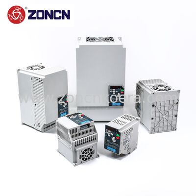 ZONCN T200 Değişken Frekans Sürücüsü VFD Değiştiricisi, 0.4kW-160kW Güç Aralığı Çoklu Kontrol Modları ve Dahili EMC Filtresi
