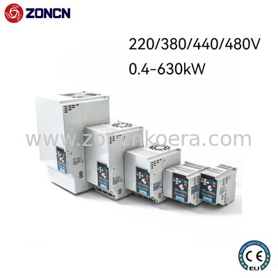 VFD Değişken Frekans Sürücü 380V 11kW 15HP 3 Faz AC İnvertör Dahili EMC Filtreli Motor Hız Kontrolü İçin